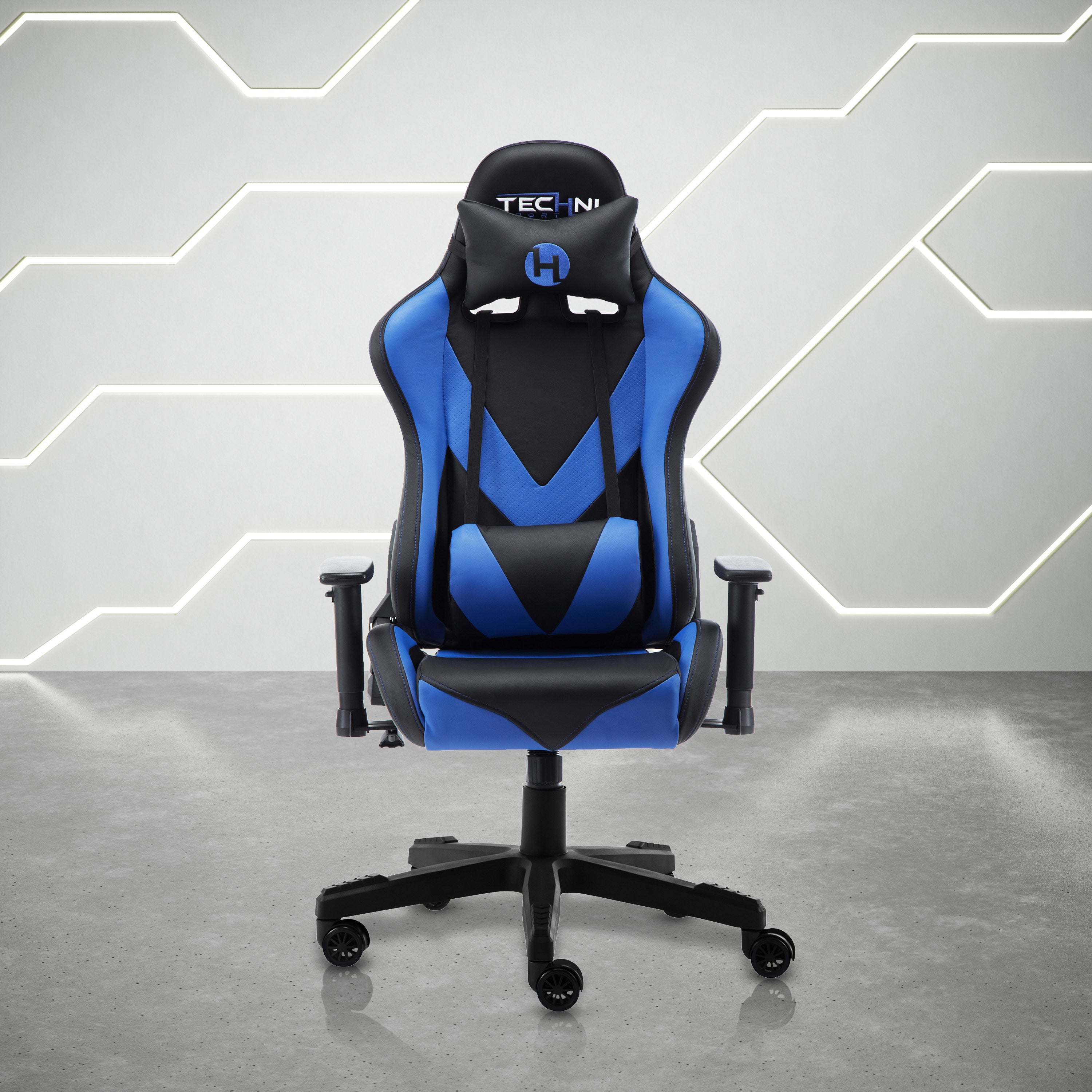 Techni Sport TS-92 Office-PC Gaming Chair, Blue