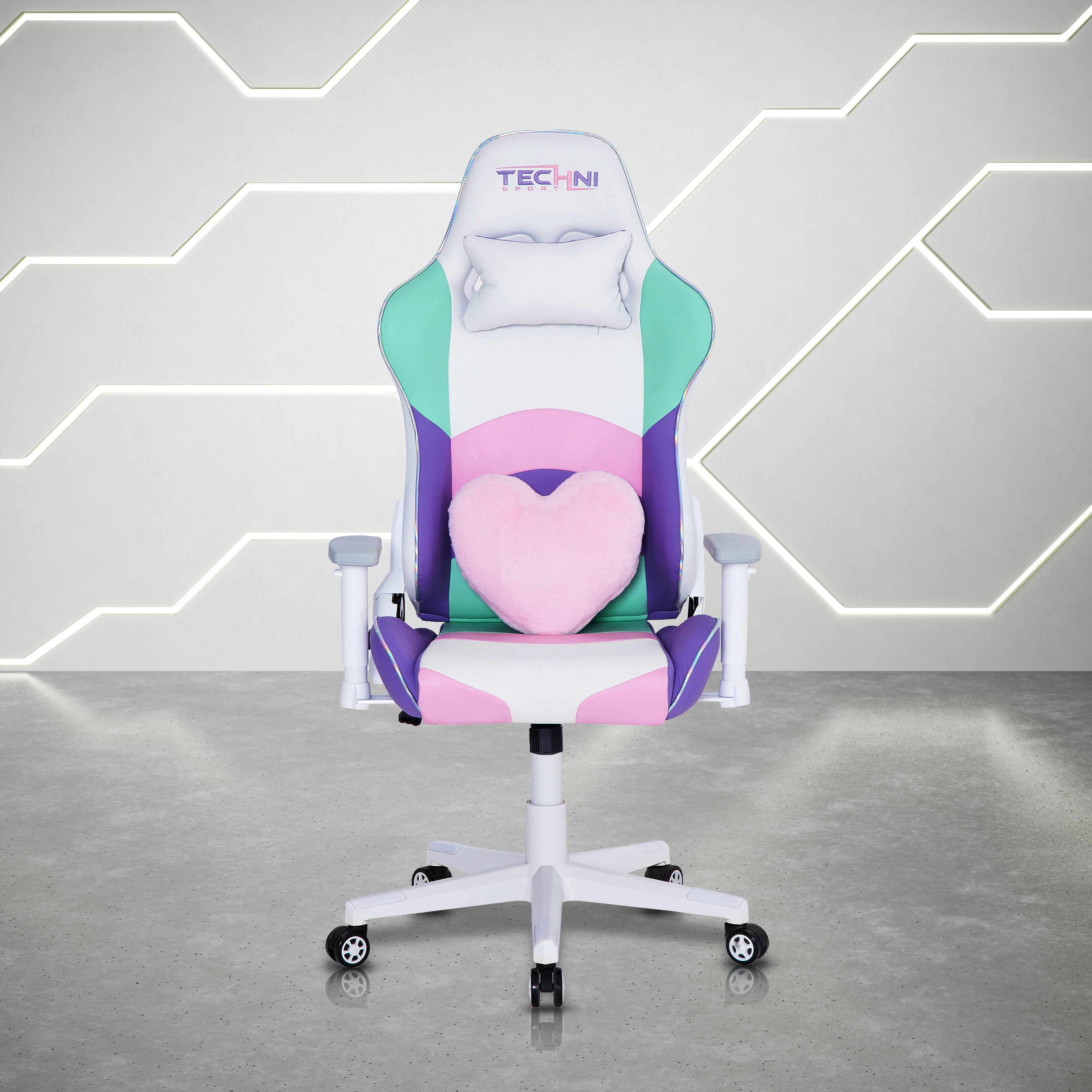 Techni Sport TS-42 Office-PC Gaming Chair, Kawaii