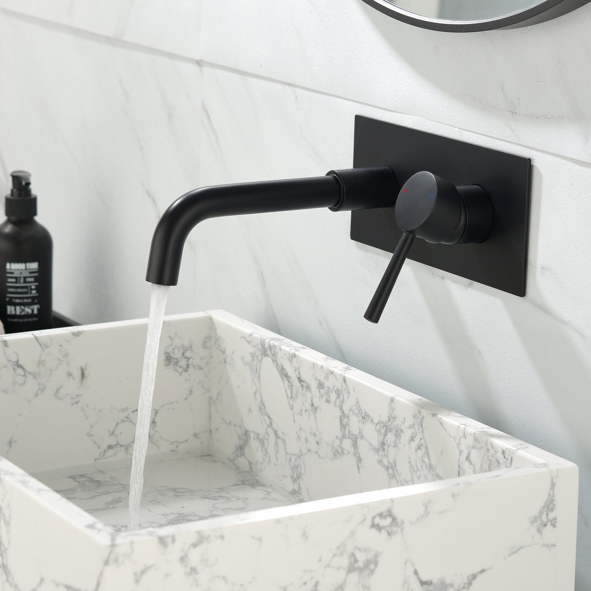 Wall Mounted Bathroom Faucet