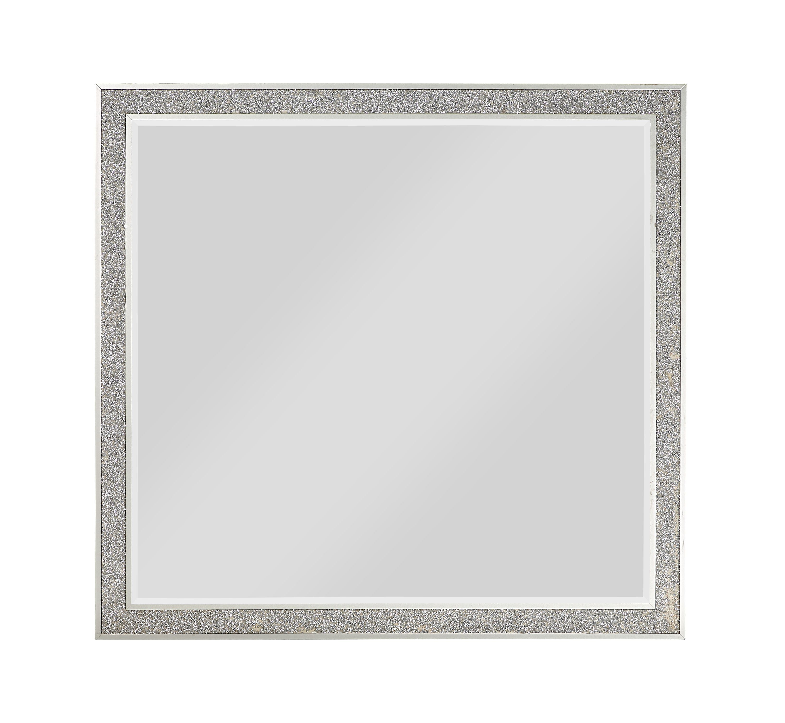 ACME Sliverfluff Mirror, Mirrored & Champagne Finish BD00244