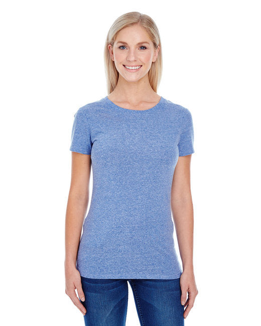 Ladies' Triblend Short-Sleeve T-Shirt - CREAM TRIBLEND - 2XL