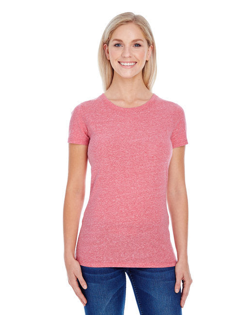 Ladies' Triblend Short-Sleeve T-Shirt - CREAM TRIBLEND - 2XL