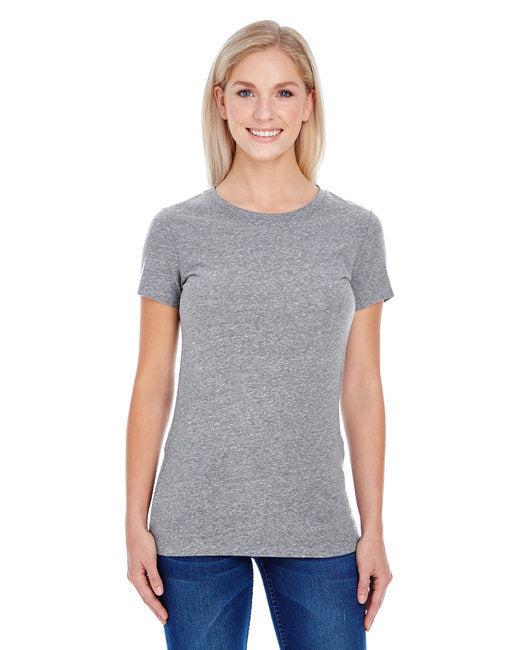 Ladies' Triblend Short-Sleeve T-Shirt - CREAM TRIBLEND - 2XL