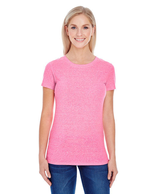 Ladies' Triblend Short-Sleeve T-Shirt - CREAM TRIBLEND - 2XL