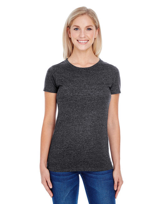 Ladies' Triblend Short-Sleeve T-Shirt - CREAM TRIBLEND - 2XL