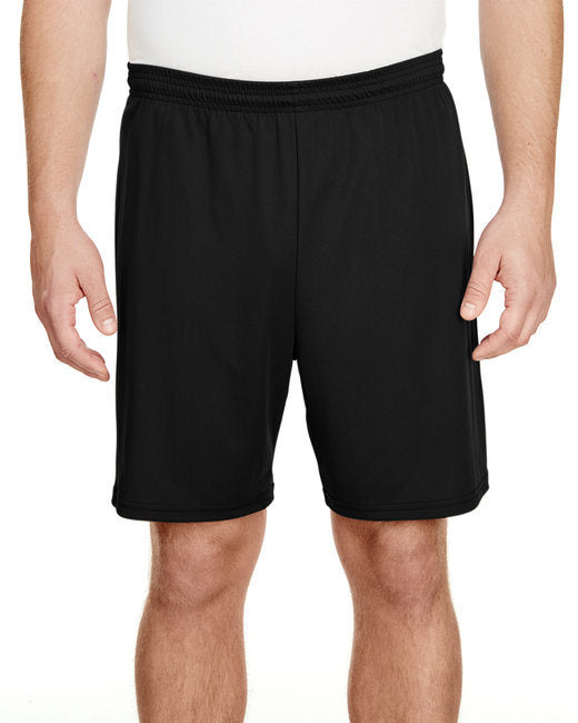 Adult 7" Inseam Cooling Performance Shorts - GRAPHITE - S