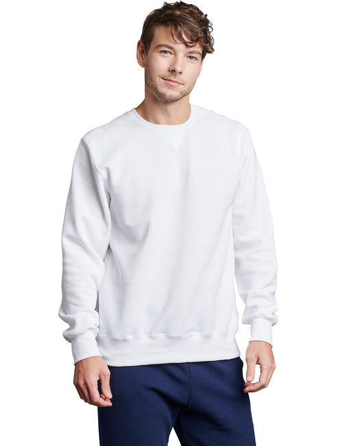 Unisex Cotton Classic Crew Sweatshirt - WHITE - M