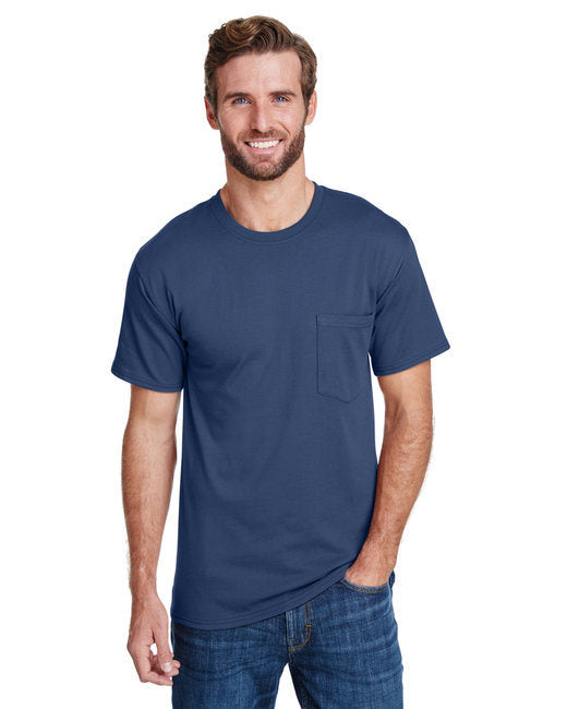 Adult Workwear Pocket T-Shirt - BLACK - S