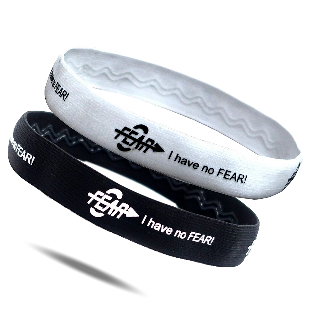 Fear0 Non-Slip I Have No Fear Soccer Gym Basketball Running Headband #MeToo Women/Girls