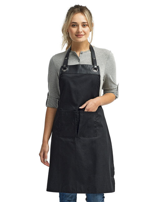 Espresso Bib Apron - BLACK/ BLACK - OS