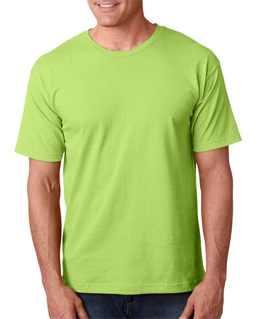 Adult 5.4 oz.; 100% Cotton T-Shirt - BLACK - S