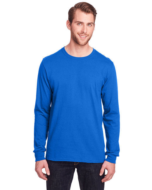 Adult ICONIC™ Long Sleeve T-Shirt - BLACK INK - S