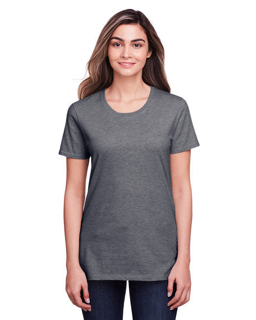 Ladies' ICONIC™ T-Shirt - RETRO HTH PURPLE - S