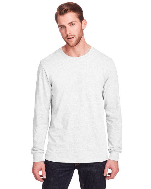Adult ICONIC™ Long Sleeve T-Shirt - BLACK INK - S