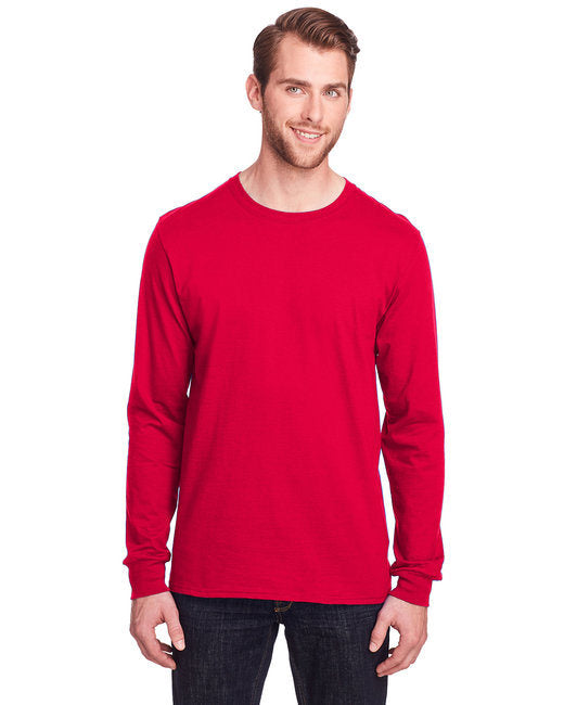 Adult ICONIC™ Long Sleeve T-Shirt - BLACK INK - S