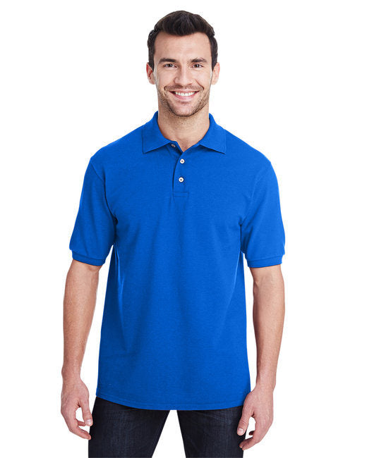 Adult Piqué Polo - WHITE - XL