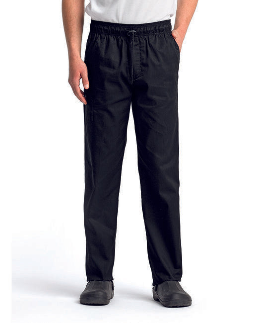 Unisex Chef's Select Slim Leg Pant - BLACK - 2XL