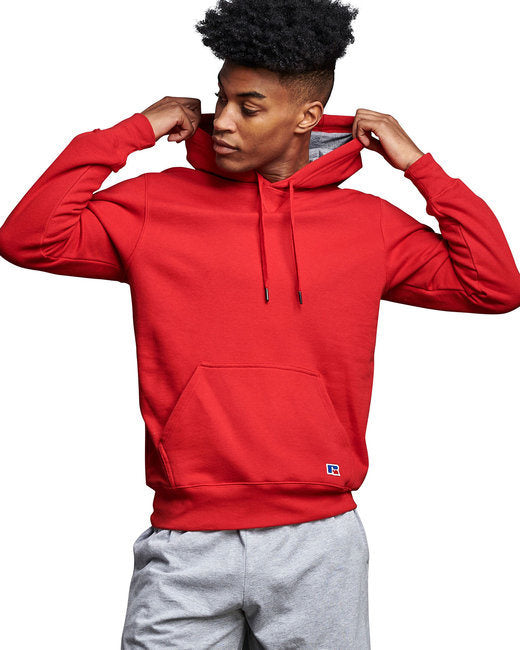 Unisex Cotton Classic Hooded Sweatshirt - WHITE - L