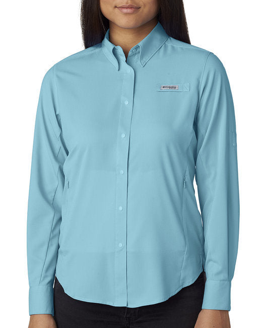 Ladies' Tamiami™ II Long-Sleeve Shirt - WHITE - XS