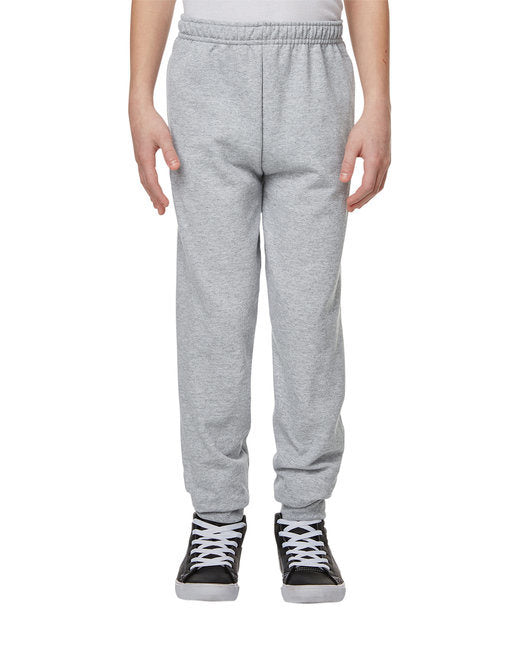 Youth Nublend® Youth Fleece Jogger - ATHLETIC HEATHER - M