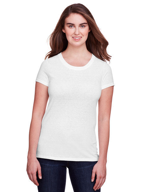Ladies' Triblend Short-Sleeve T-Shirt - CREAM TRIBLEND - 2XL