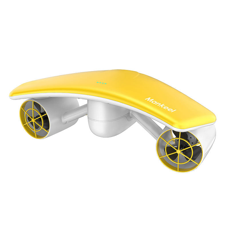 W7 Sea scooter 50m Maximum Depth Compatible with GoPro for Water Sports Swimming Pool & Diving ,Yellow