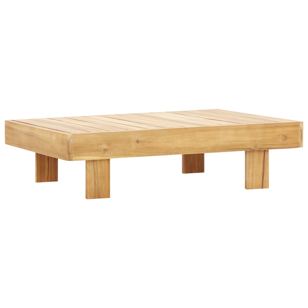 Coffee Table 39.4" x 23.6" x 9.8" Solid Acacia Wood