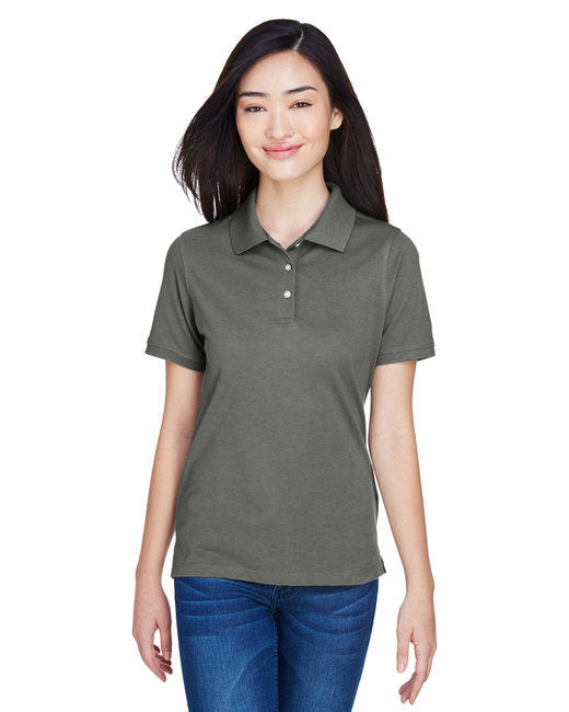 Ladies' 5.6 oz. Easy Blend™ Polo - WHITE - XS