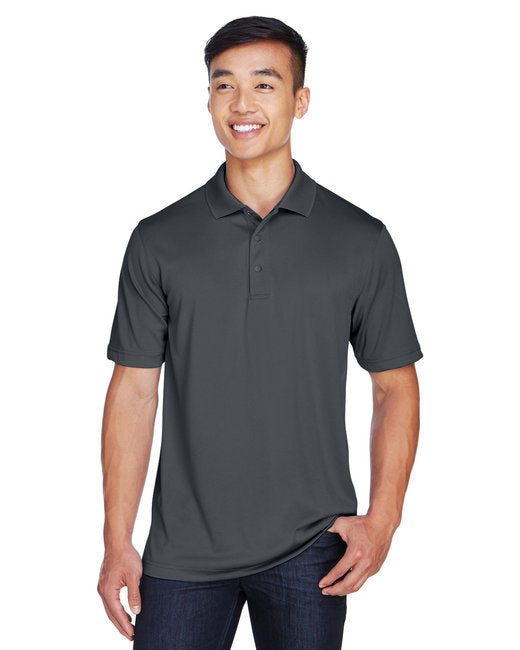 Men's Advantage Snag Protection Plus IL Snap Placket Polo - DARK CHARCOAL - 5XL