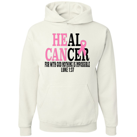 Heal Cancer awareness hoodie