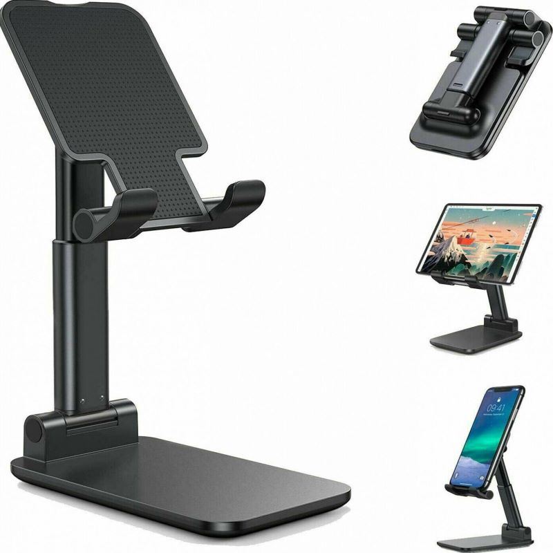 Universal Foldable Phone Tablet Holder Adjustable Bracket Desktop Stand