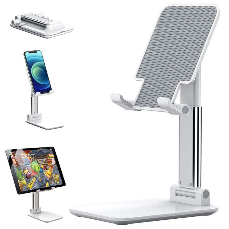 Universal Foldable Phone Tablet Holder Adjustable Bracket Desktop Stand