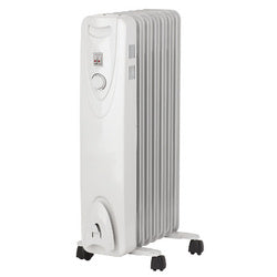 Optimus Portable 7 Fins Oil Filled Radiator Heater