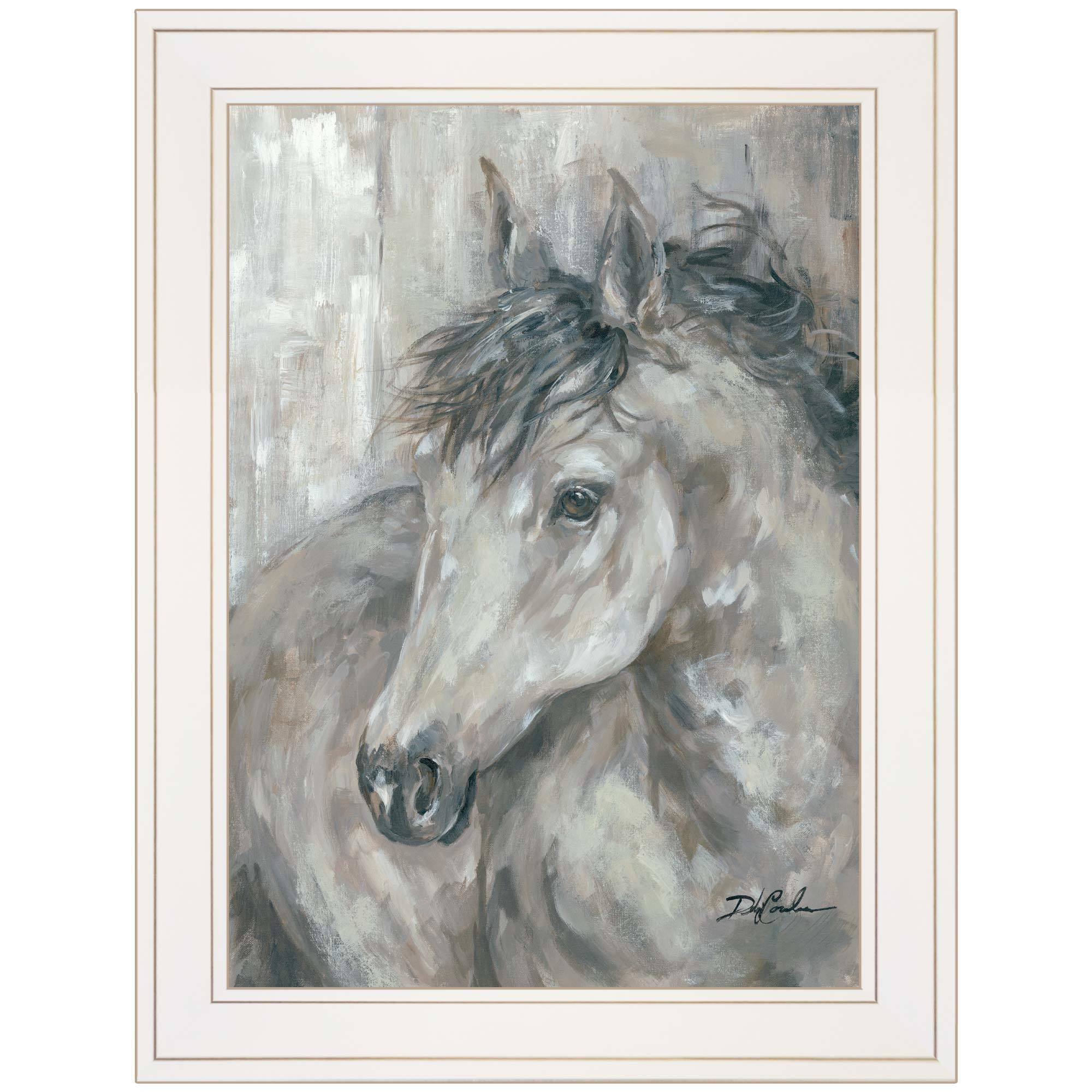 "True Spirit" by Debi Coules, Ready to Hang Framed Print, White Frame