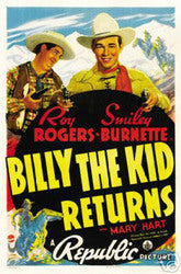 Billy the Kid Roy Rogers-12x18