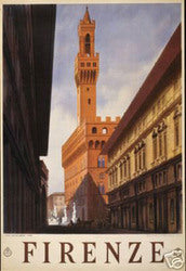 Firenze Florence Italy-12x18