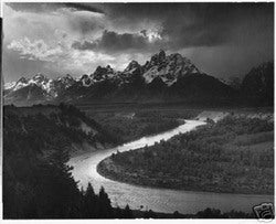 Ansel Adams Snake river-12x18