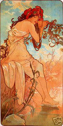 Summer Alphonse Mucha-12x18