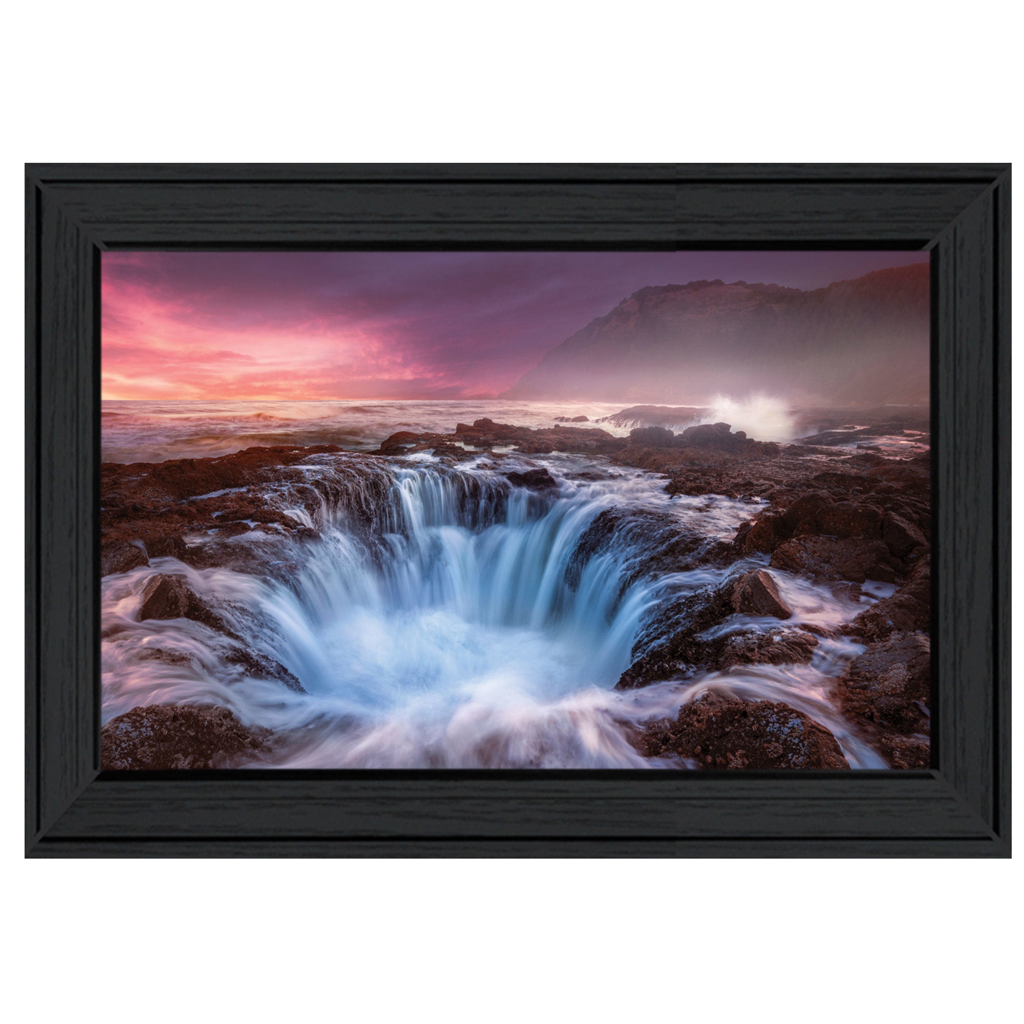 "Genesis" by Moises Levy, Ready to Hang Framed Print, Black Frame