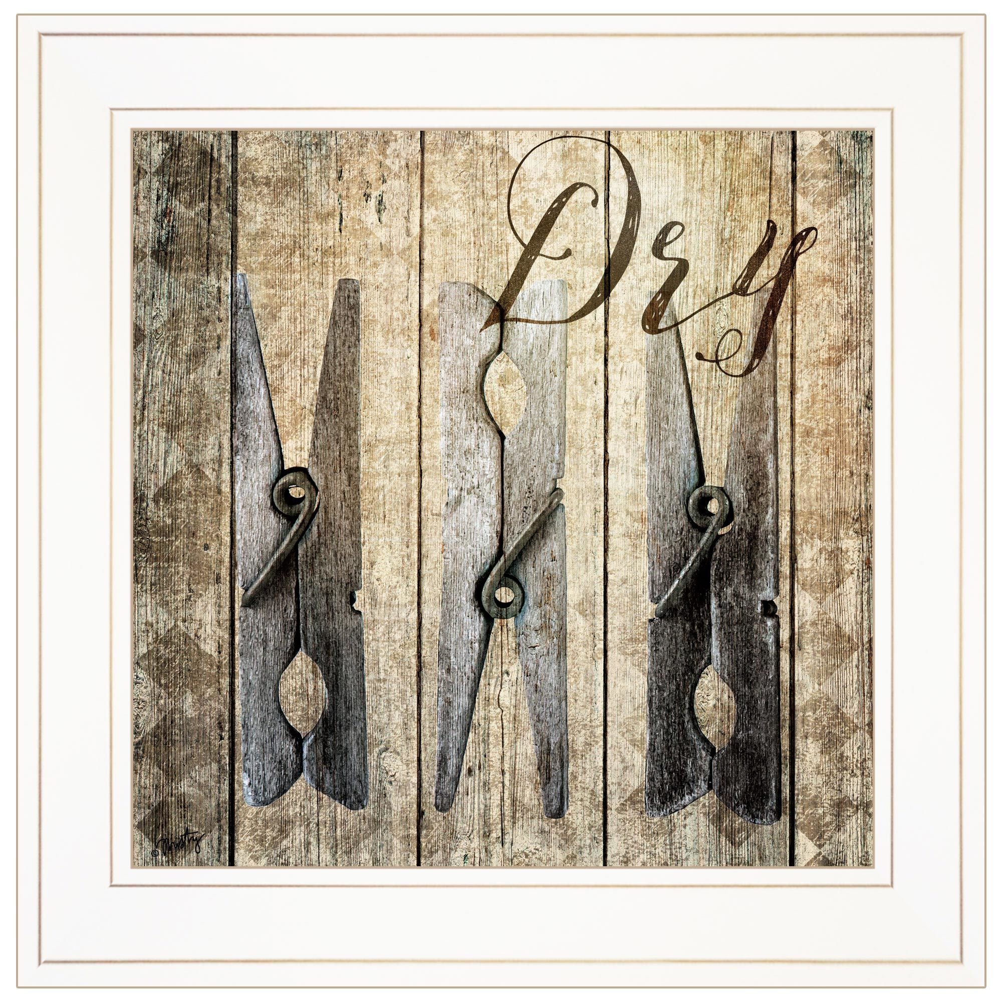 "Dry" by Misty Michelle, Ready to Hang Framed Print, White Frame