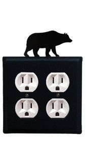 Bear - Double Outlet Cover