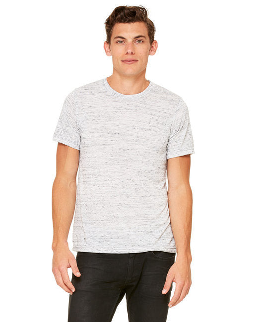 Unisex Poly-Cotton Short-Sleeve T-Shirt - BERRY - S