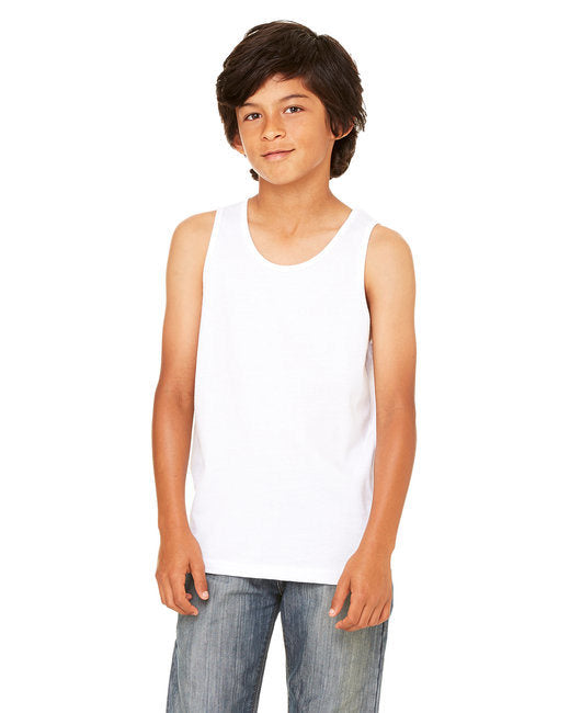 Youth Jersey Tank - BLACK - M