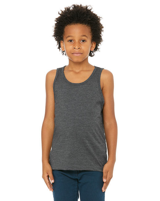 Youth Jersey Tank - BLACK - M