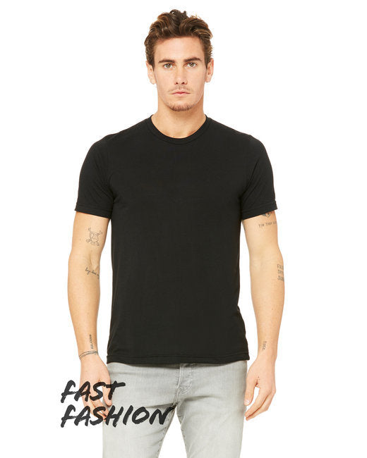 Unisex Viscose Fashion T-Shirt - BLACK - XS