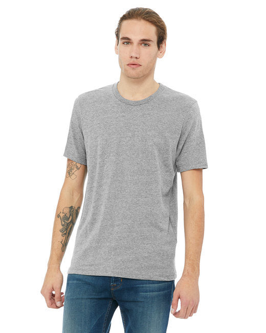 Unisex Heavyweight 5.5 oz. Crew T-Shirt - ASPHALT - 3XL