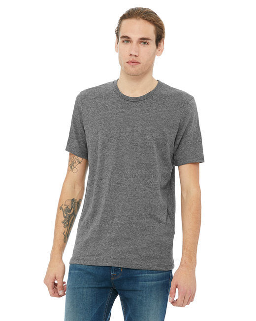 Unisex Heavyweight 5.5 oz. Crew T-Shirt - ASPHALT - 3XL