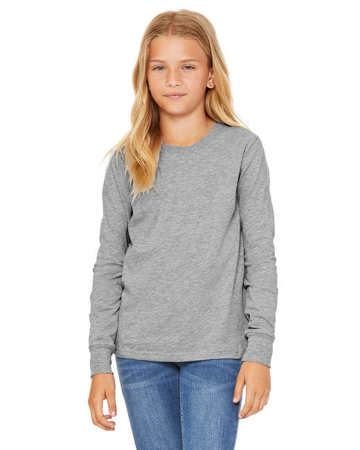Youth Jersey Long-Sleeve T-Shirt - BLACK - S