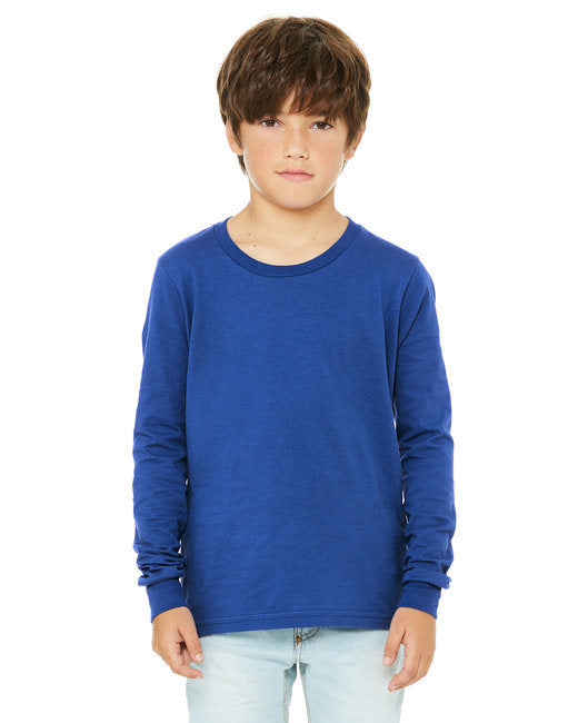 Youth Jersey Long-Sleeve T-Shirt - BLACK - S