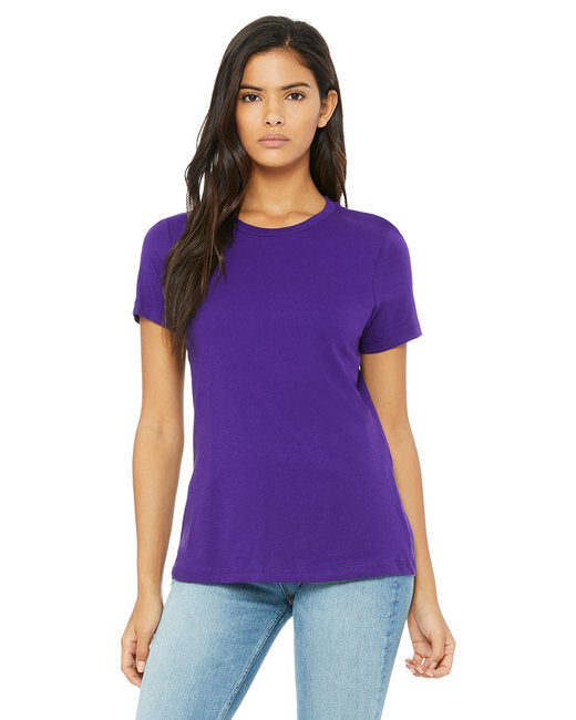 Ladies' Relaxed Jersey Short-Sleeve T-Shirt - TEAM PURPLE - S